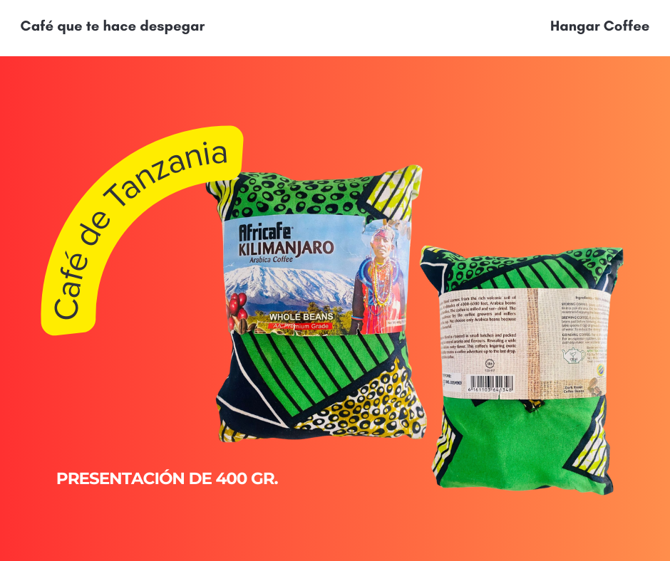 Hangar Coffee – Café de Tanzania 250 g | Tueste Medio