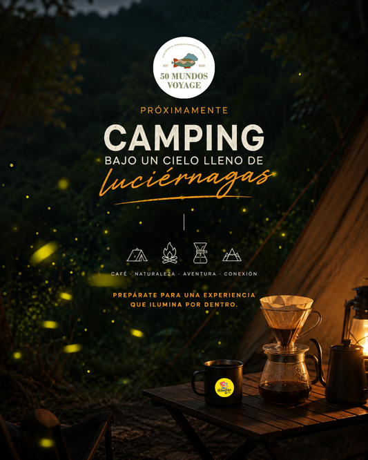Camping entre Luciérnagas y Café