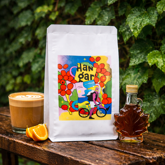 Hangar Coffee - Blend de la casa - Typica Bourbon - Lavado - Chocolate, citricos y maple